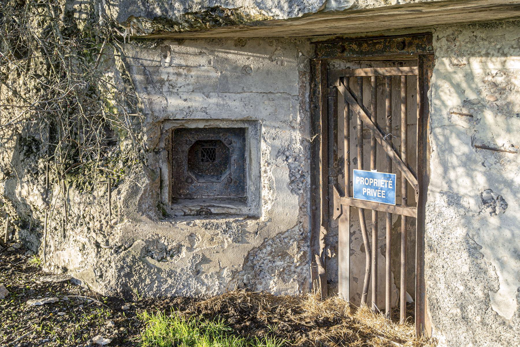 Ligne Maginot - HAUT POIRIER - (Ouvrage d'infanterie) - L'entrée - David Palmer