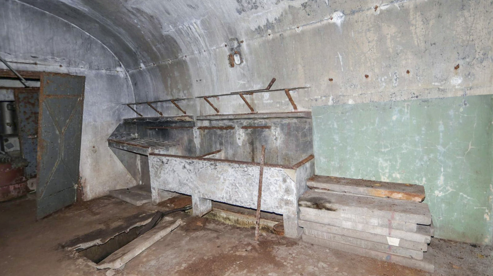Ligne Maginot - FROHMUHL (PC DU QUARTIER KAPELLENHOF - II/153° RIF) - (Abri) - Cuisine
Évier et égouttoir - Philippe EVA