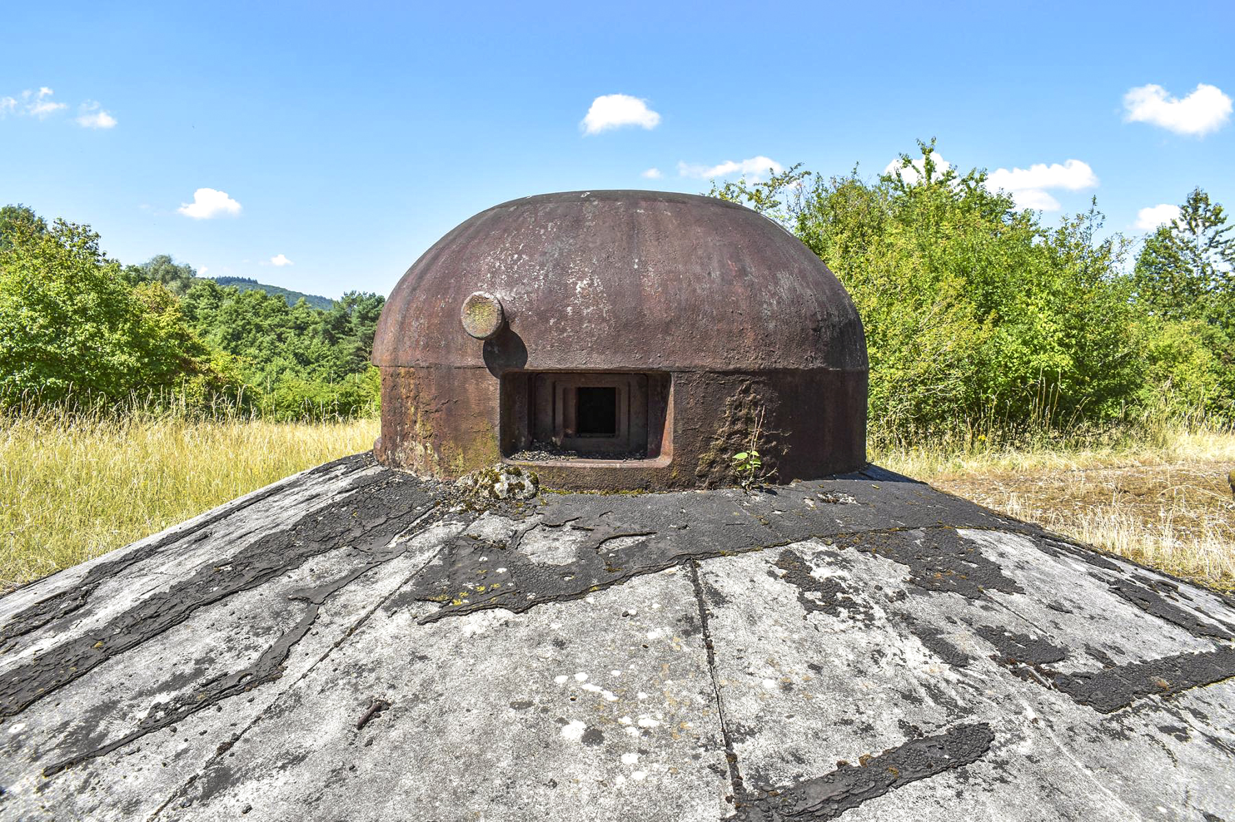 Ligne Maginot - HOCHWALD - (Ouvrage d'artillerie) - Bloc 14
Cloche GFM - David Palmer