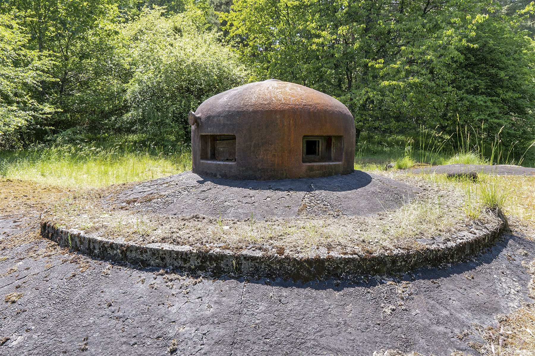 Ligne Maginot - HOCHWALD - (Ouvrage d'artillerie) - Bloc 2
Cloche GFM - David Palmer
