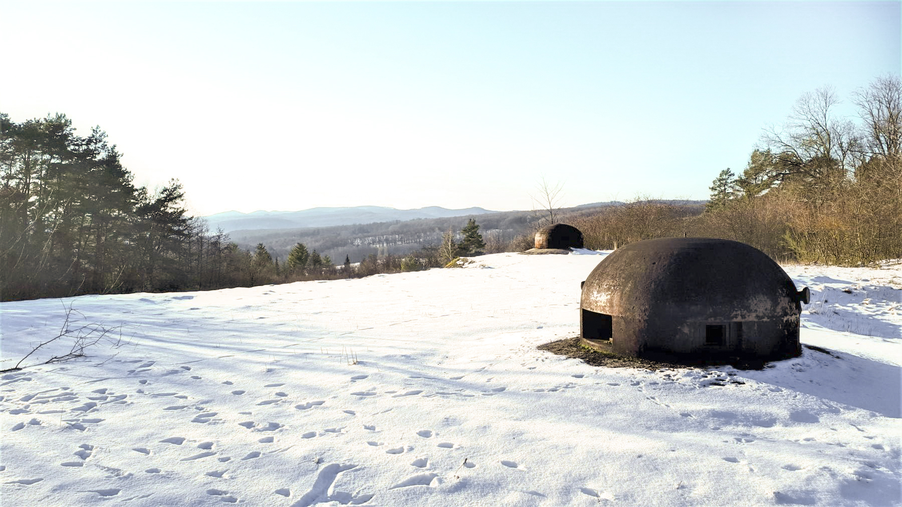 Ligne Maginot - HOCHWALD - (Ouvrage d'artillerie) - Bloc 13
Les deux cloches GFM - Gregory Fuchs