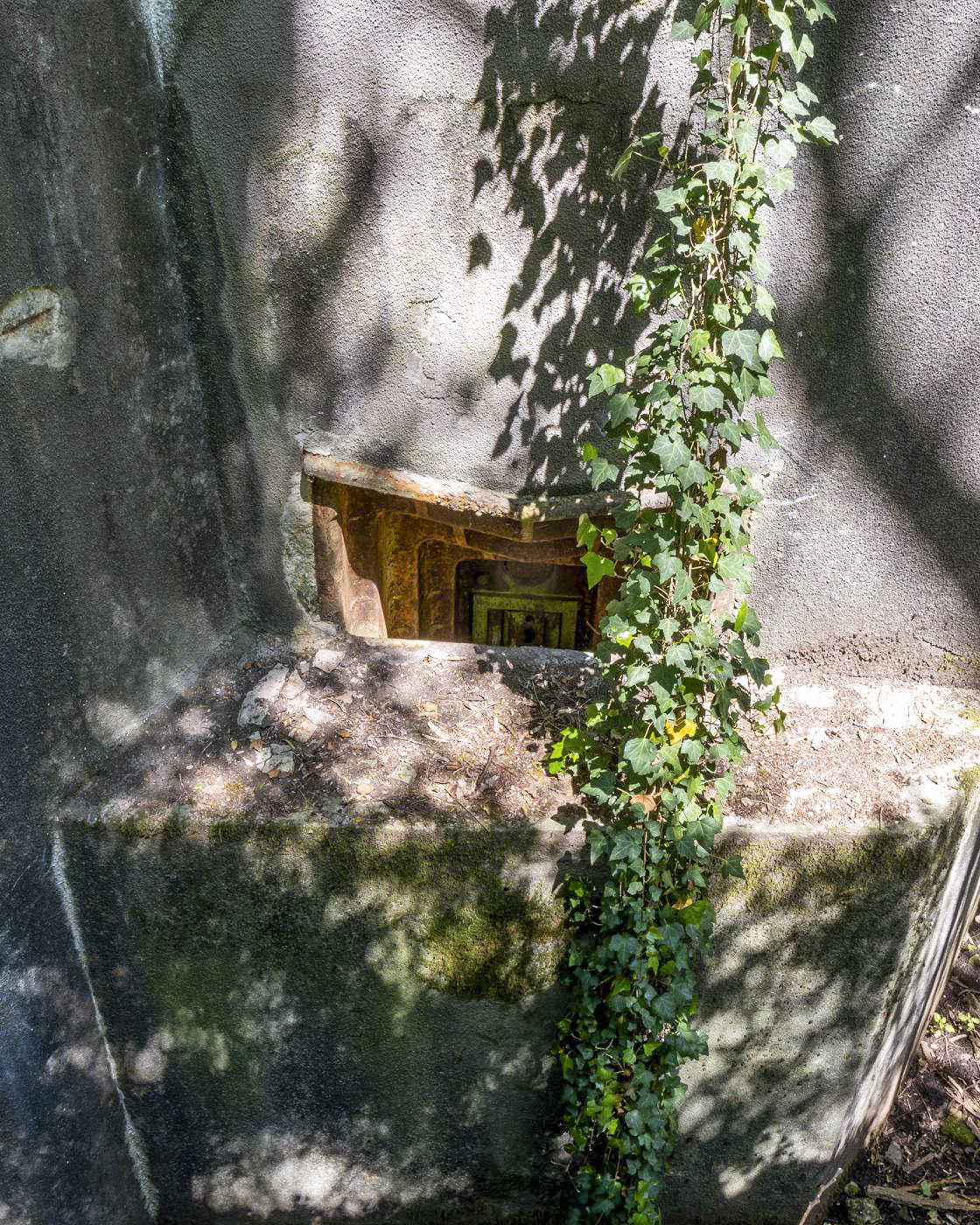 Ligne Maginot - HOCHWALD - (Ouvrage d'artillerie) - Bloc 3
Créneau pour mortier de 50 - David Palmer