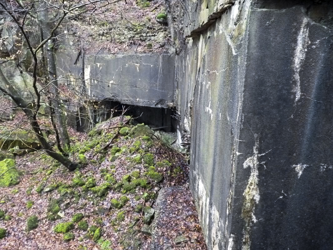 Ligne Maginot - HOCHWALD - RéDUIT - (Ouvrage d'infanterie) - L'entrée des munitions - Aditus
