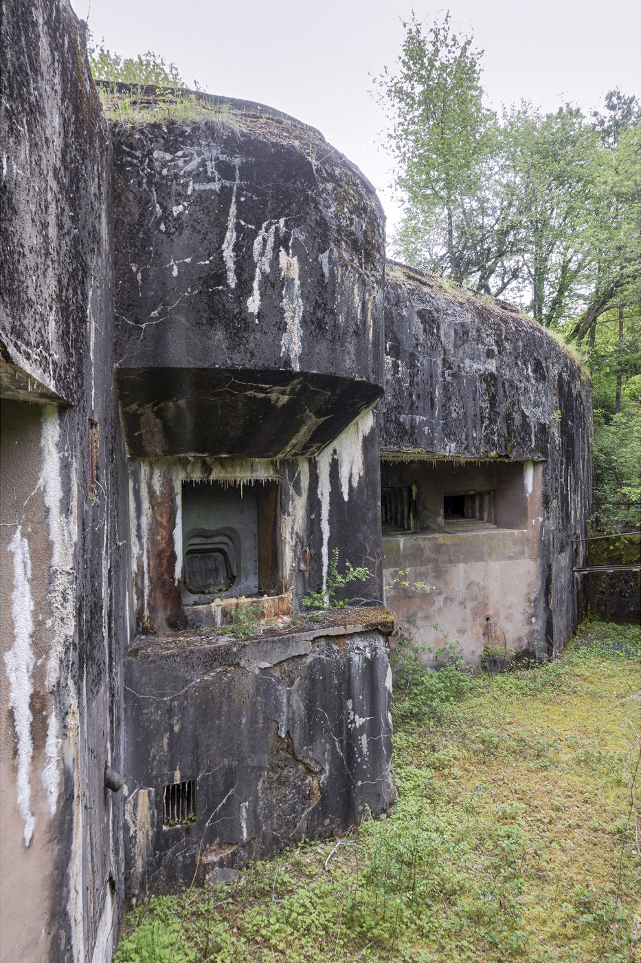 Ligne Maginot - SIMSERHOF - (Ouvrage d'artillerie) - Bloc 1
Créneau de 135mm
 - David Palmer