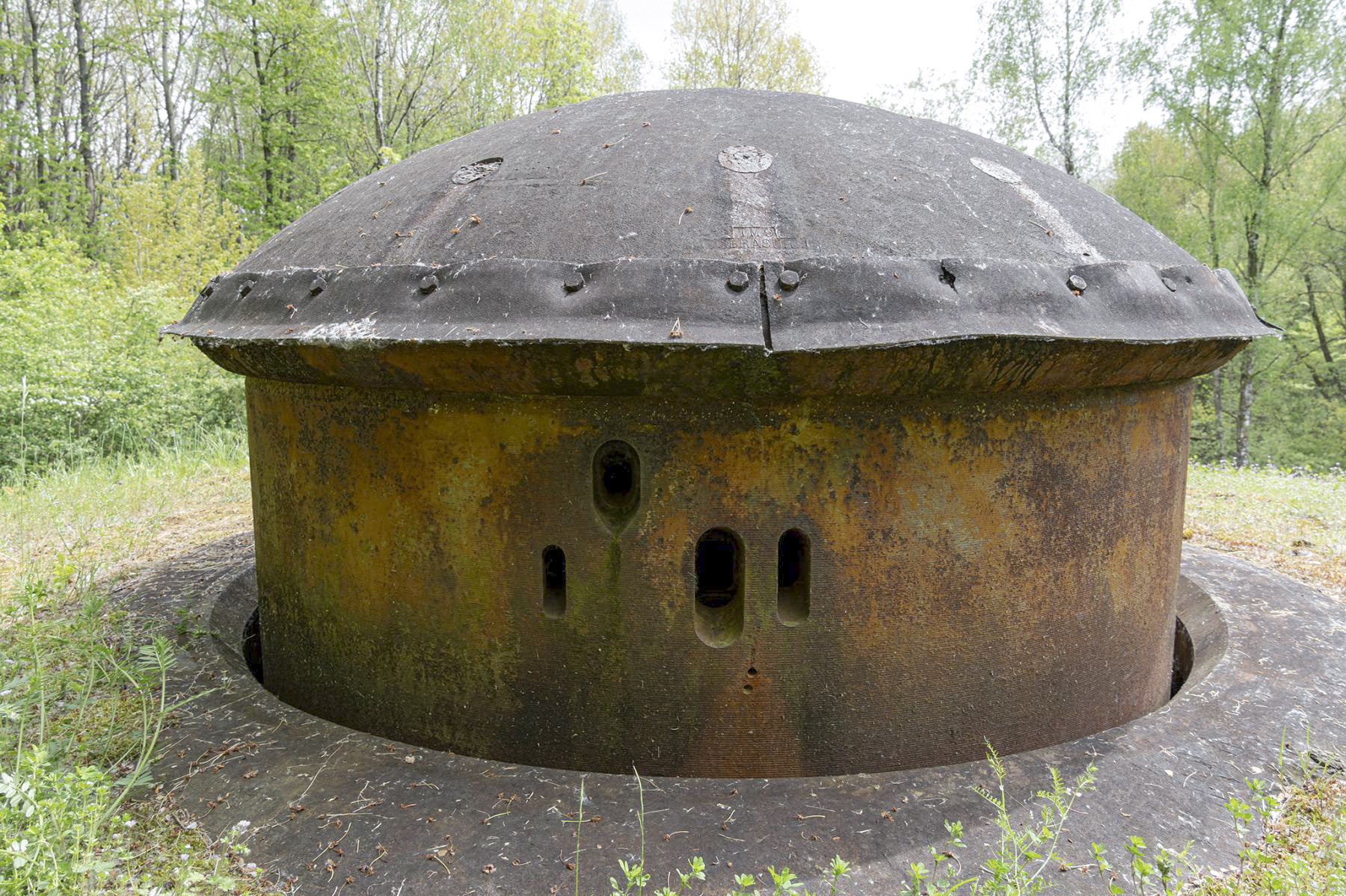 Ligne Maginot - SIMSERHOF - (Ouvrage d'artillerie) - Bloc 4
Tourelle mitrailleuses - David Palmer