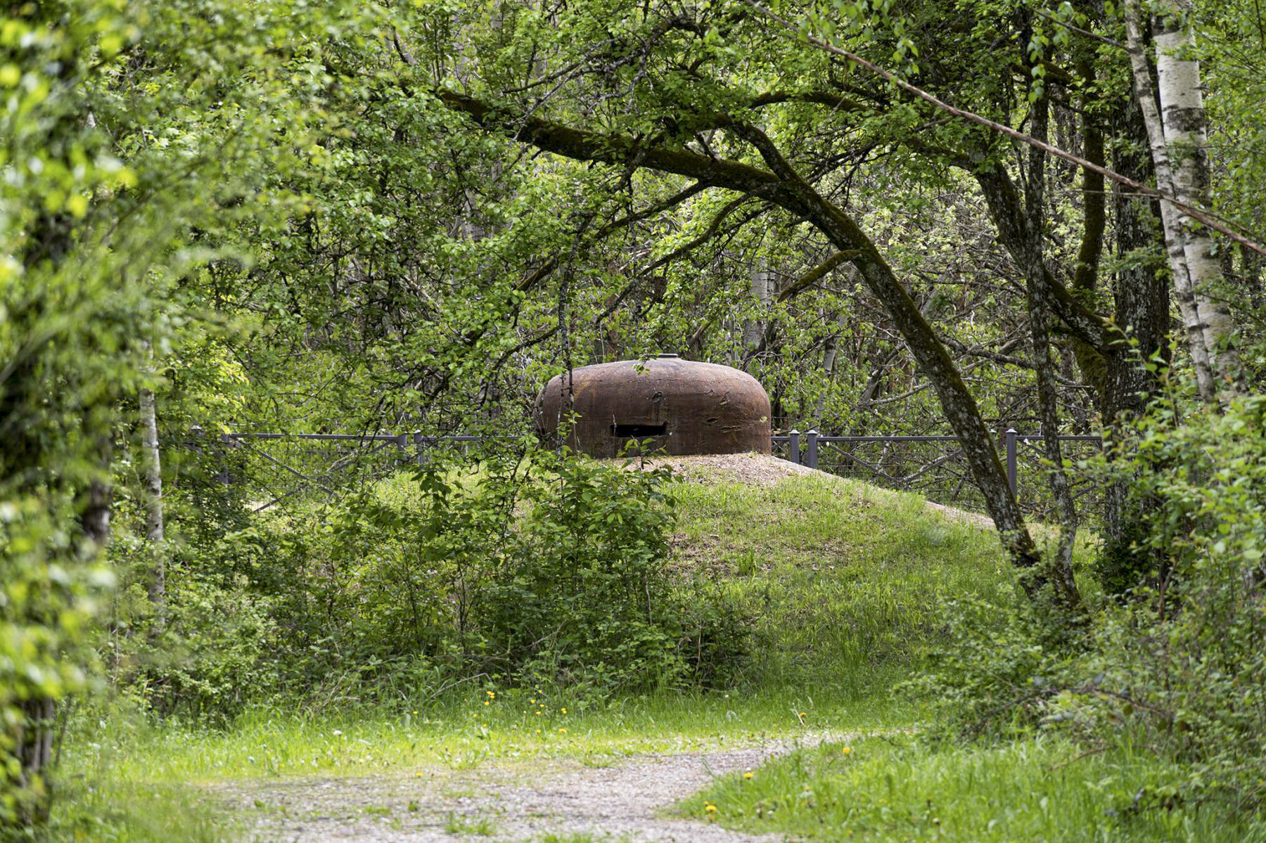 Ligne Maginot - SIMSERHOF - (Ouvrage d'artillerie) - Bloc 2
Cloche VDP
 - David Palmer