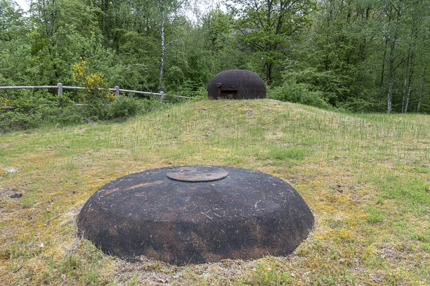 Ligne Maginot - SIMSERHOF - (Ouvrage d'artillerie) - Bloc 5
Cloche LG et GFM - David Palmer