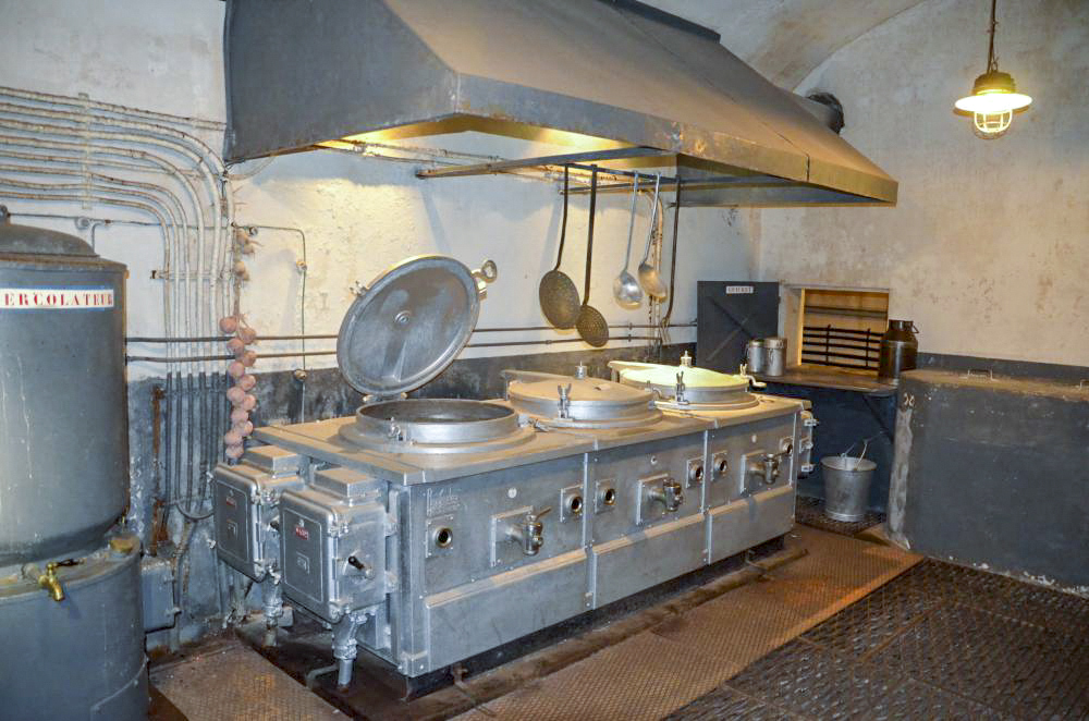 Ligne Maginot - SIMSERHOF - (Ouvrage d'artillerie) - Cuisine de la troupe - D. Froehly