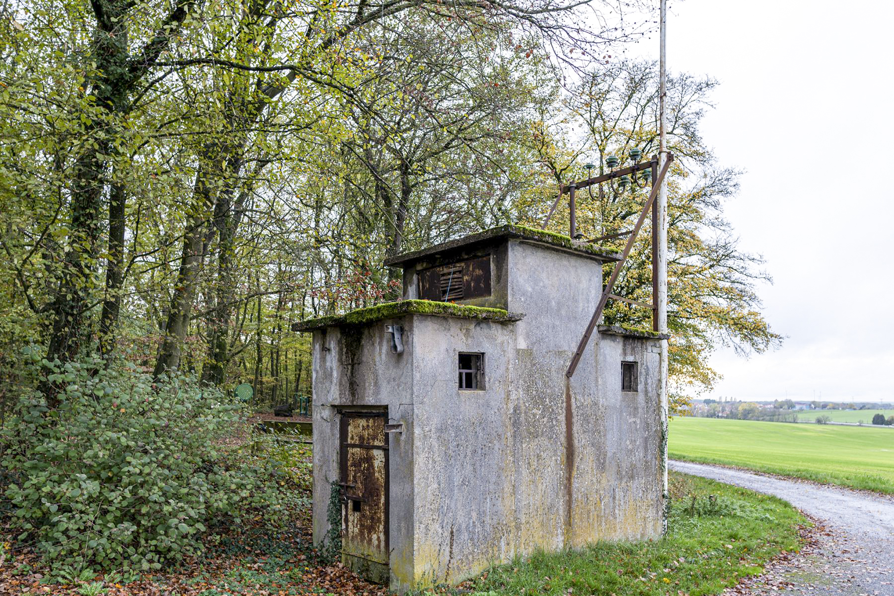 Ligne Maginot - BAMBESCH - A35 - (Ouvrage d'infanterie) - Transformateur électrique extérieur
 - David Palmer