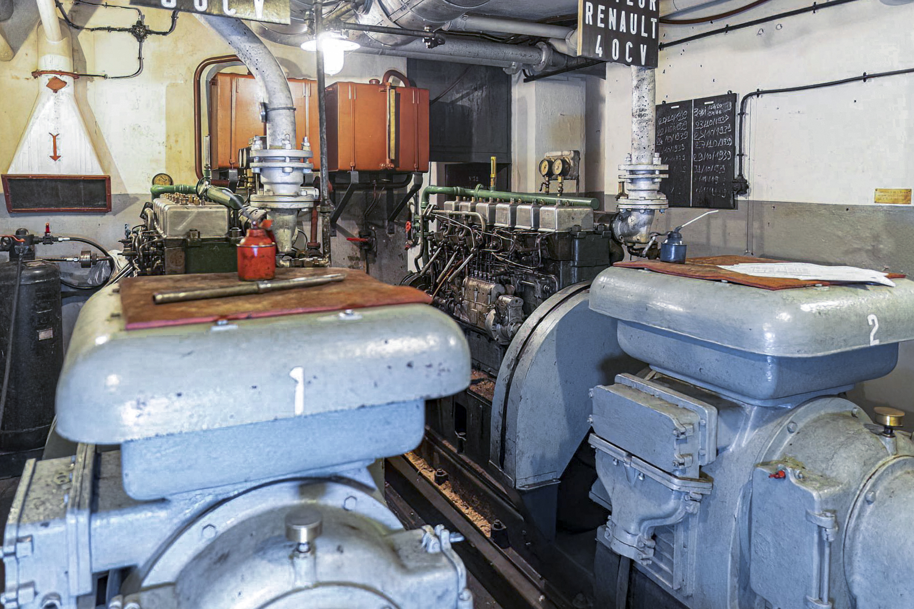 Ligne Maginot - BOIS KARRE - A12 - (Ouvrage d'infanterie) - Usine électrique - David Palmer