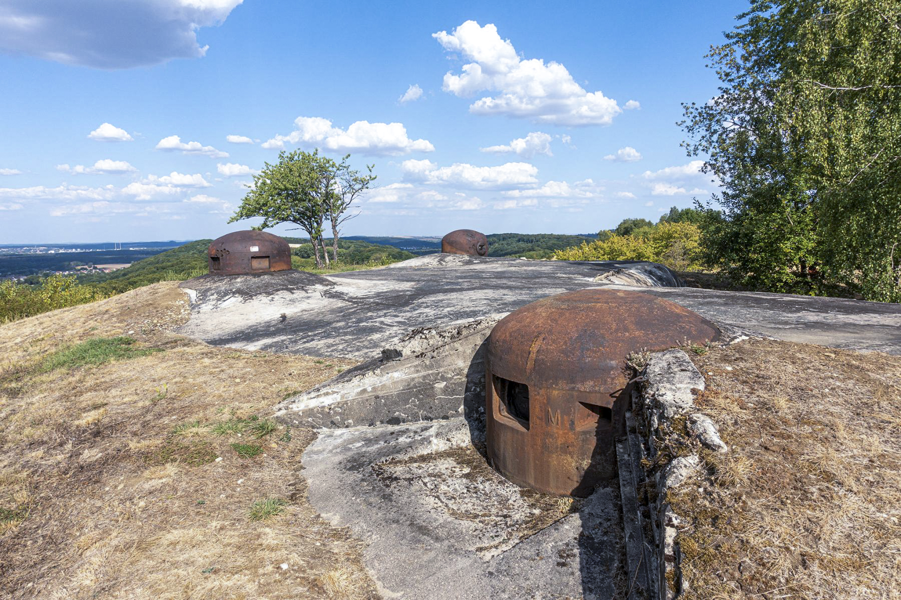 Ligne Maginot - EINSELING NORD - C72 - (Casemate d'infanterie - Simple) - Cloche JM et GFM - David Palmer