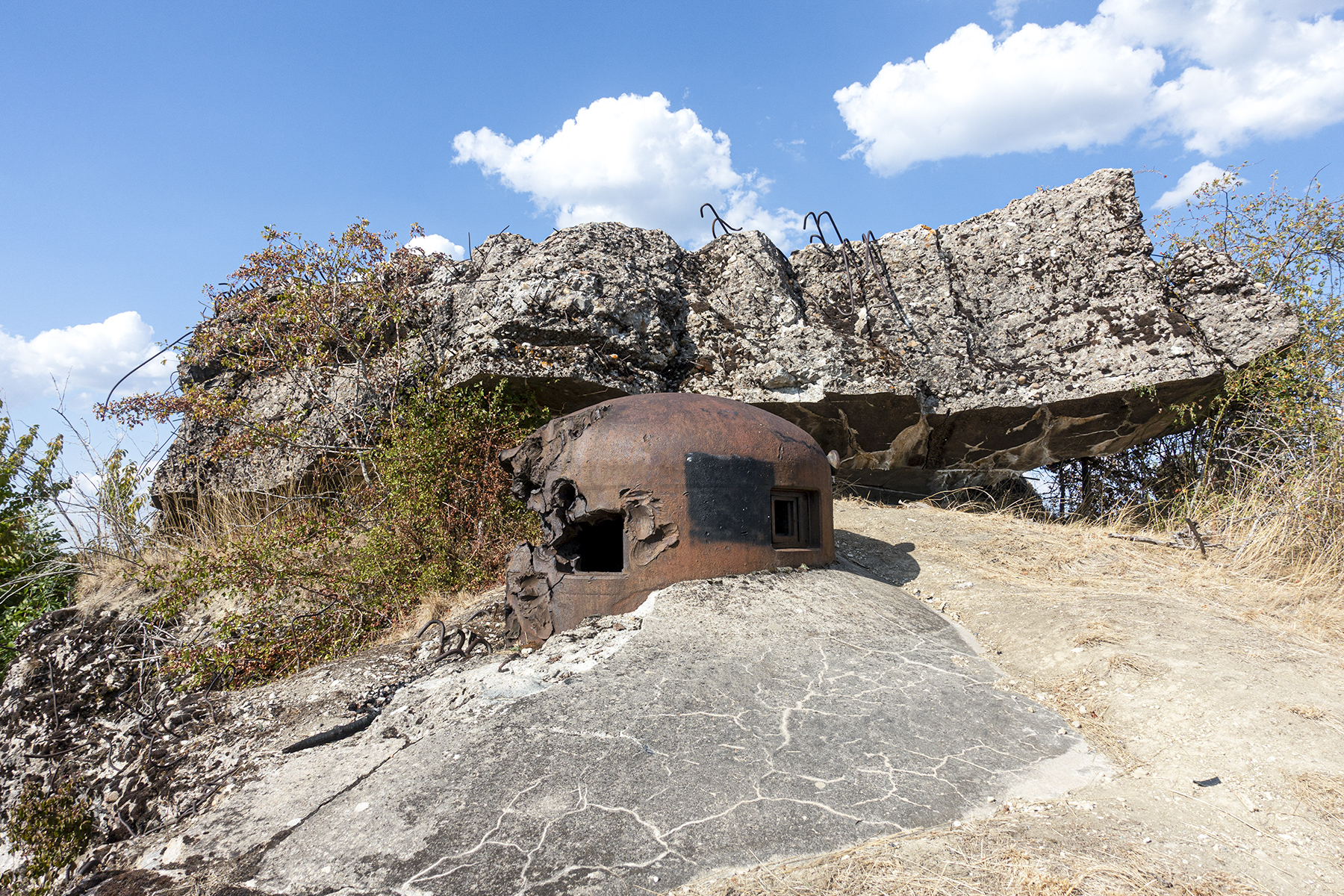 Ligne Maginot - EINSELING SUD - C73 - (Casemate d'infanterie - Simple) - Cloche GFM - David Palmer