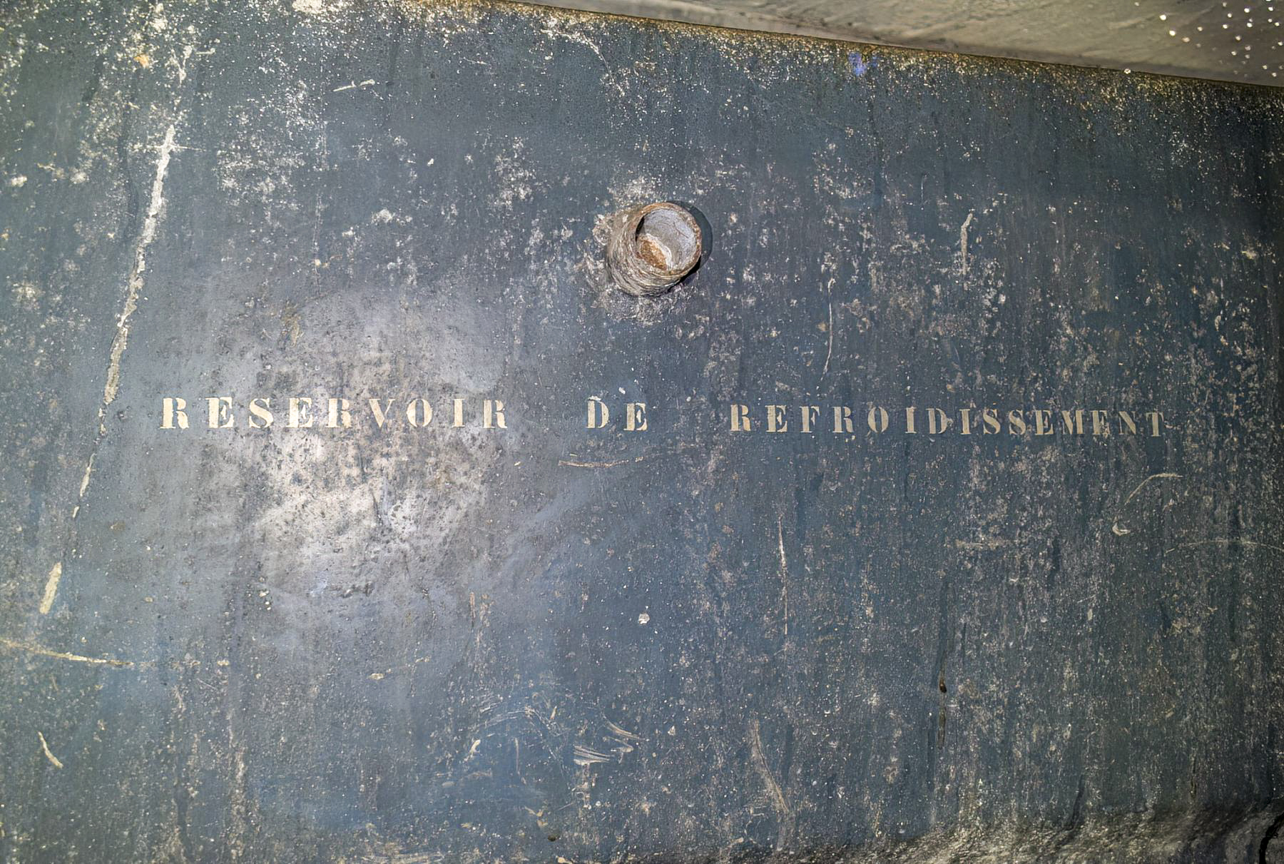 Ligne Maginot - DRACHENBRONN NORD OUEST - (Casemate d'infanterie - Simple) - Réservoir d'eau pour le refroidissement du groupe électrogène - David Palmer