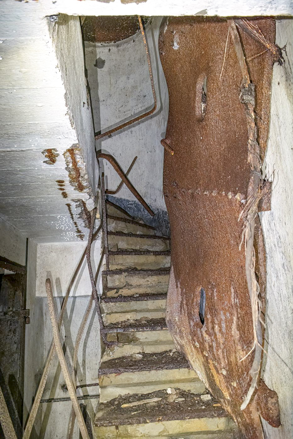 Ligne Maginot - DRACHENBRONN NORD OUEST - (Casemate d'infanterie - Simple) - Escalier - David Palmer