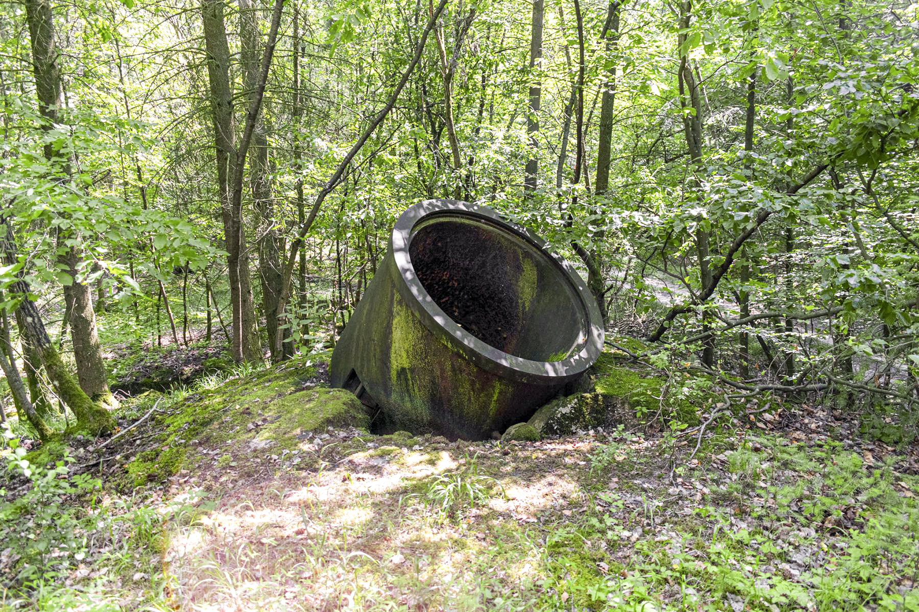 Ligne Maginot - DRACHENBRONN NORD OUEST - (Casemate d'infanterie - Simple) - Cloche GFM - David Palmer