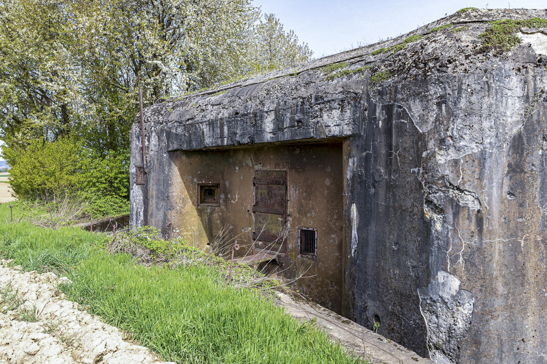 Ligne Maginot - ASCHBACH EST - O2 - (Casemate d'infanterie - Double) - L'entrée de la casemate - David Palmer