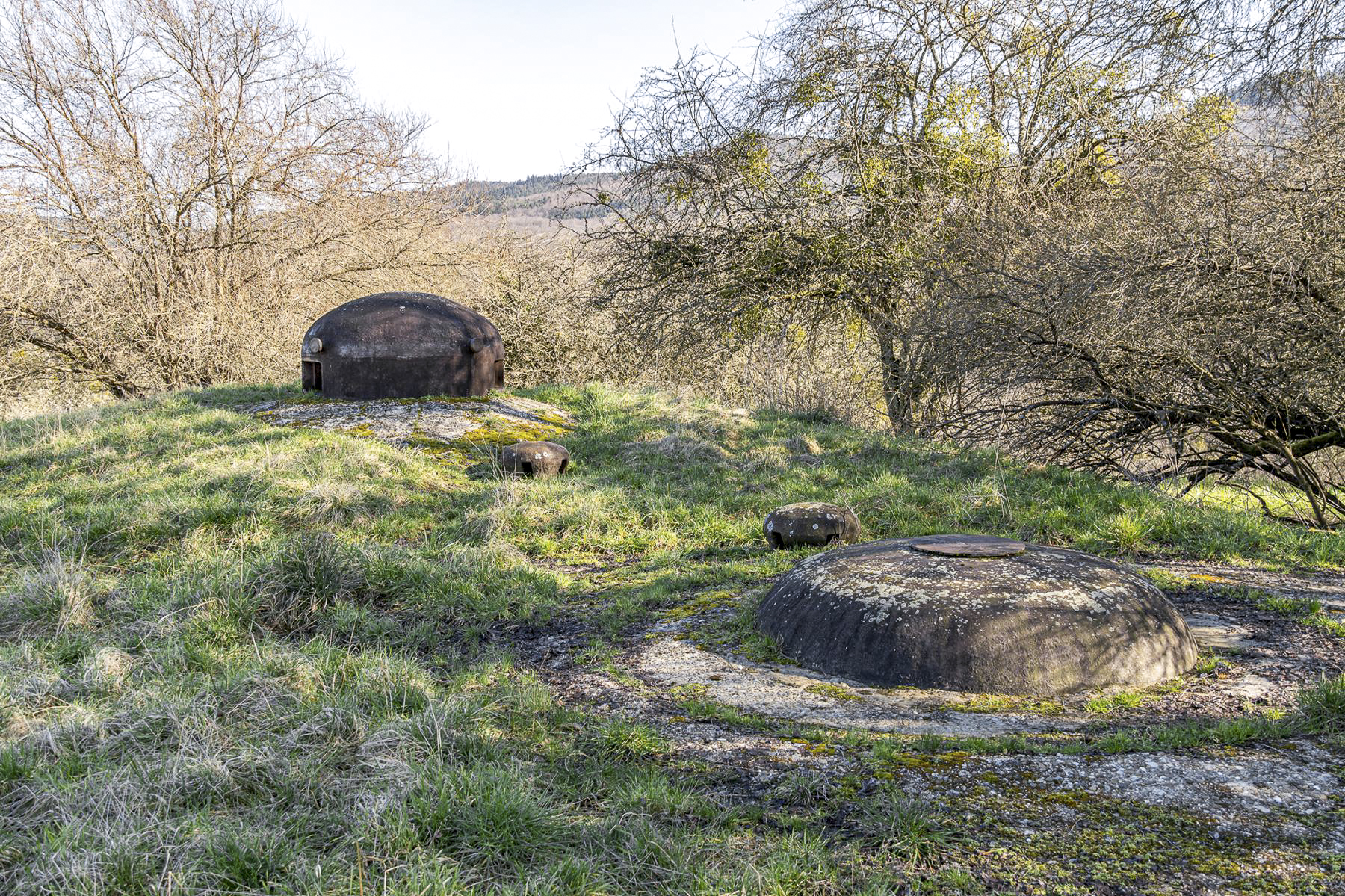 Ligne Maginot - FOUR A CHAUX - FAC - (Ouvrage d'artillerie) - Bloc 3
Cloche GFM et cloche LG - David Palmer