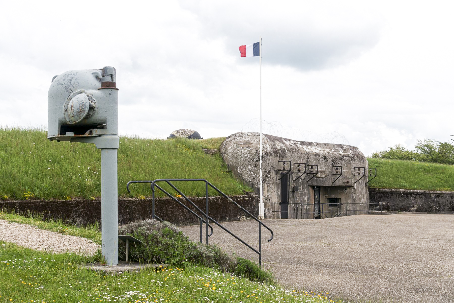 Ligne Maginot - ROHRBACH - FORT CASSO - (Ouvrage d'infanterie) - Bloc 2
Projecteur blindé
 - David Palmer