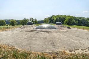Ligne Maginot - SCHOENENBOURG - (Ouvrage d'artillerie) - Bloc 4
Tourelle de 75mm
