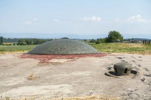 Ligne Maginot - SCHOENENBOURG - (Ouvrage d'artillerie) - Bloc 4
Tourelle de 75mm
