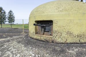 Ligne Maginot - ESCH - (Casemate d'infanterie - Double) - Cloche GFM Nord 
FM 24/29