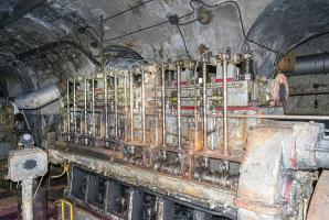 Ligne Maginot - LATIREMONT - A3 - (Ouvrage d'artillerie) - Usine electrique
L'un des moteurs SGCM
