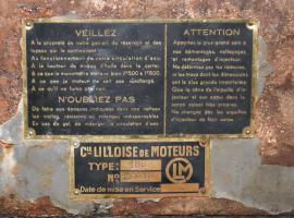 Ligne Maginot - LA FERTE - (Ouvrage d'infanterie) - Bloc 2
Plaque des groupes