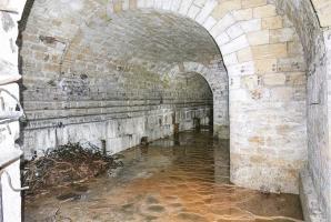 Ligne Maginot - LATIREMONT - A3 - (Ouvrage d'artillerie) - Galerie principale au niveau du bloc 6, vers caserne et M1