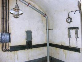 Ligne Maginot - BIRLENBACH - (Abri) - La partie PC
Les installations téléphoniques ont été modernisées après guerre