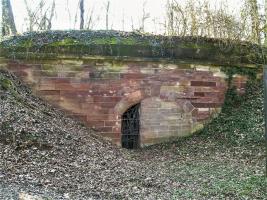 Ligne Maginot - JOFFRE-LEFEBVRE - (Position d'artillerie préparée) - Traverse abri n°4 du rempart de tête équipée d'un observatoire d'infanterie