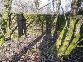 Ligne Maginot - LEGERET NORD 2 - GM1 - (Blockhaus pour arme infanterie) - Une niche à matériel dans le mur en pierre.