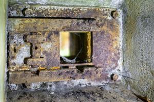 Ligne Maginot - 110 - BETTLACH - (Casemate d'artillerie) - Créneau
