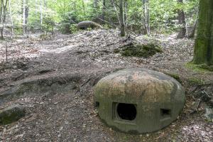 Ligne Maginot - HOCHWALD C2 - (Casemate d'infanterie - Simple) - Cloche JM et GFM