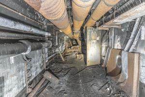 Ligne Maginot - ROCHONVILLERS - A8 - (Ouvrage d'artillerie) - Galerie entre la caserne et l'usine