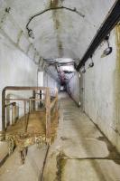 Ligne Maginot - RIMPLAS (RS) - (Ouvrage d'artillerie) - Galerie principale au niveau de la caserne et wagonnet type Sud-Est