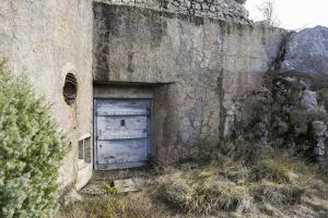 Ligne Maginot - RIMPLAS (RS) - (Ouvrage d'artillerie) - Bloc 2
L'issue de sortie des mortiers Stokes de la plateforme B