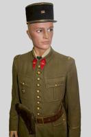 Ligne Maginot - Officier du 151e RAP - Uniforme d'officier du 151° RAP
Musée de Fermont