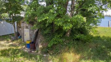 Ligne Maginot - 476 - BASSIN LOUIS ARMAND 1 - (Blockhaus pour canon) - Talus de protection en terre rapportée coté Rhin