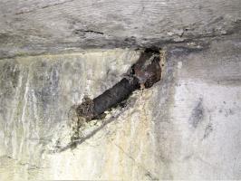 Ligne Maginot - BASSIN DE L'INDUSTRIE - (Casemate d'infanterie - Double) - Galerie d'accès
Arrivée de câble téléphonique