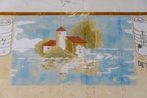 Ligne Maginot - LEMBACH - (Camp de sureté) - Peinture murale