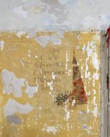 Ligne Maginot - LEMBACH - (Camp de sureté) - Dégradation de la peinture murale précédente