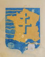 Ligne Maginot - LEMBACH - (Camp de sureté) - Insigne de la 2° DB
