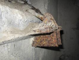 Ligne Maginot - LEUTESHEIM 1 - (Blockhaus pour arme infanterie) - Chambre de tir
Détail support
