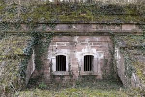 Ligne Maginot - FORT UHRICH (237°RI) - (PC) - Fenêtres des latrines