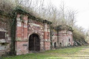 Ligne Maginot - FORT UHRICH (237°RI) - (PC) - La poterne principale