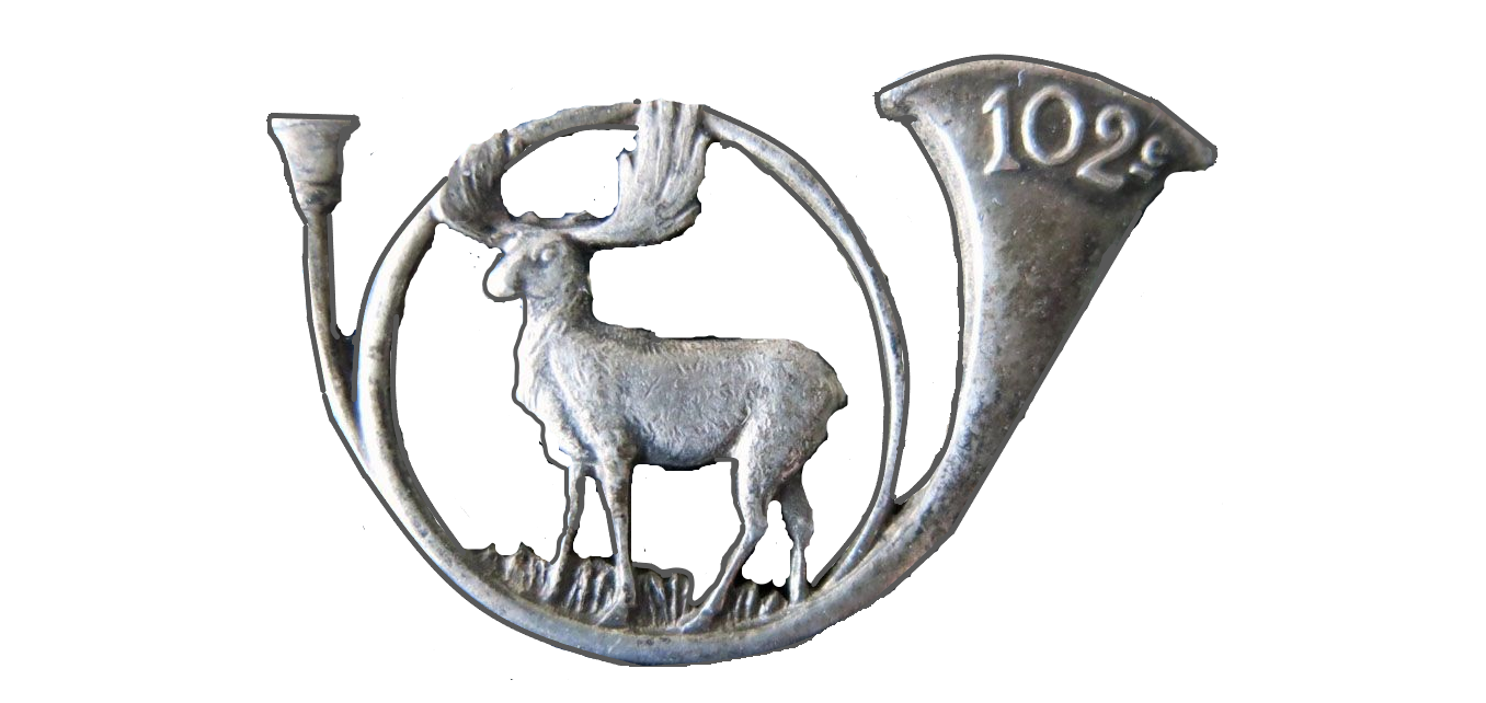 Ligne Maginot - 102° bataillon de Chasseurs Alpins (102° BCA) - insigne du 102° BCA