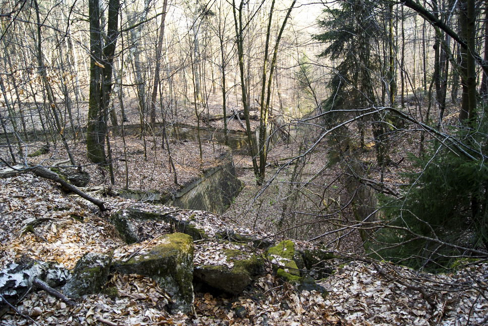 Ligne Maginot - HOCHWALD (FOSSé ANTICHAR DU) - (Obstacle antichar) - Le fossé antichar - me
