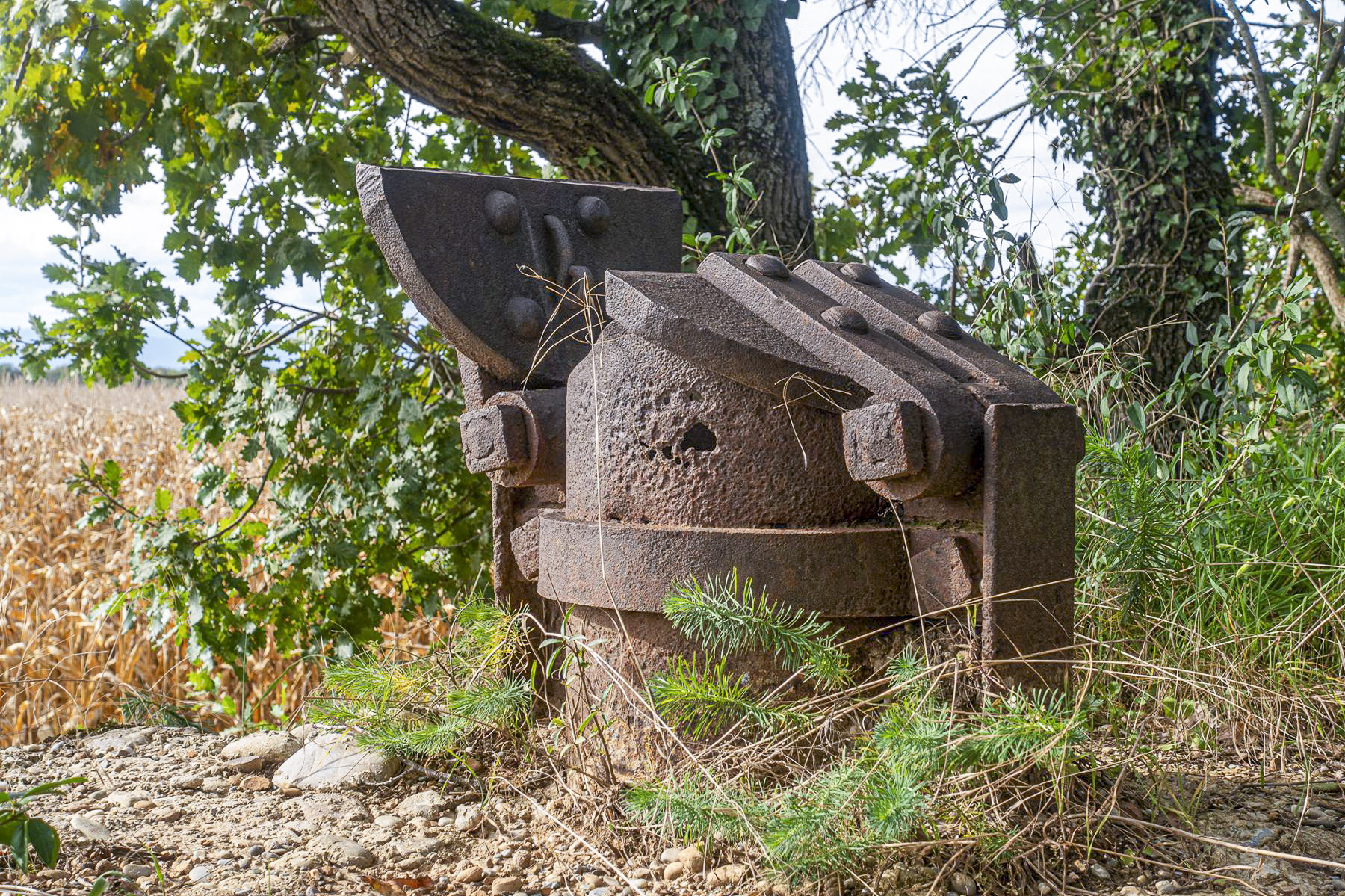 Ligne Maginot - OBERWALD SUD OUEST - (Observatoire d'infanterie) - Ouverture pour jumelle périscopique - David Palmer