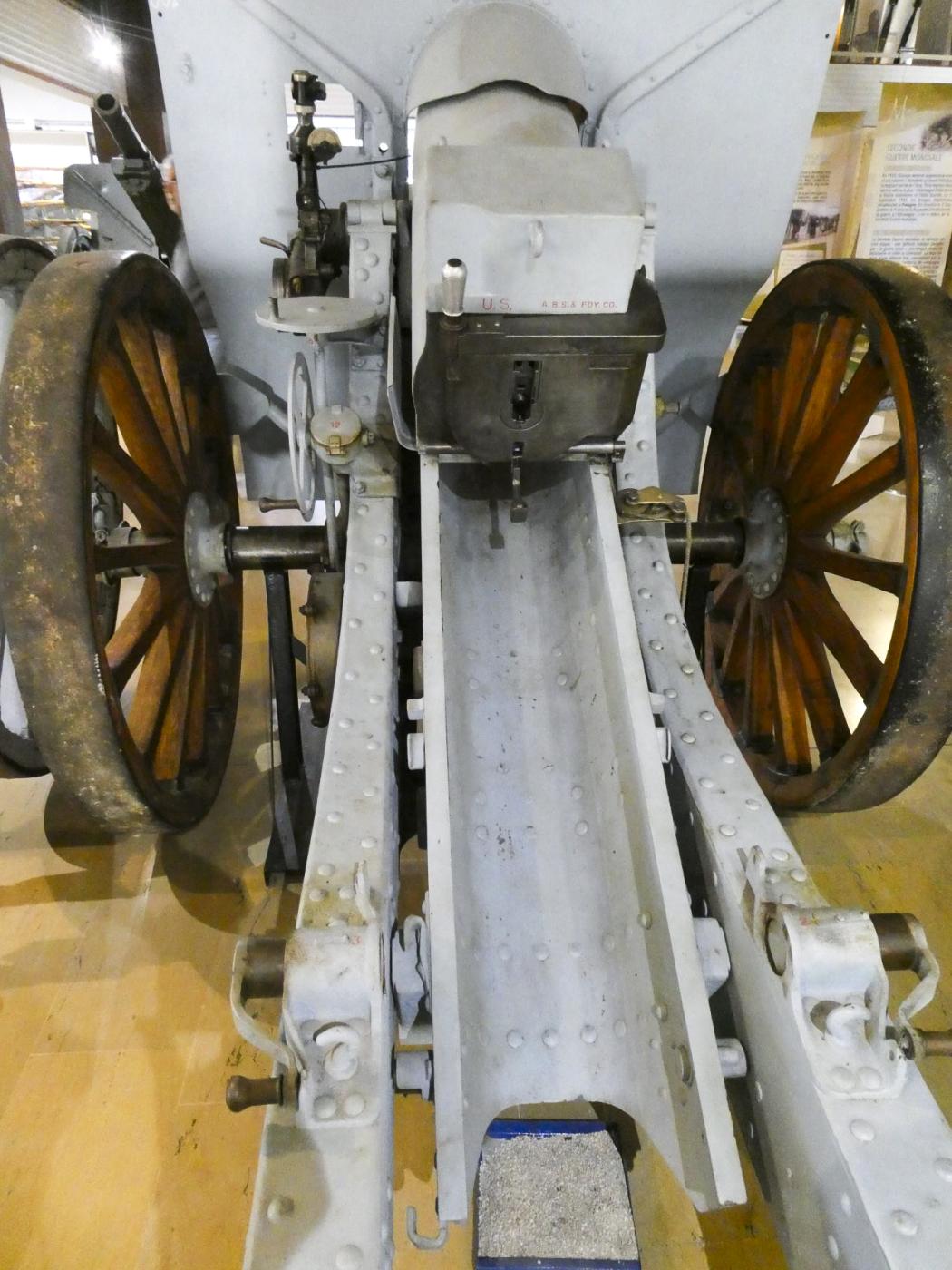 Ligne Maginot - Canon de 155 mm C Modèle 1917 Schneider - Canon de 155 mm mle 1917 Schneider
Musée de l'artillerie de Draguignan