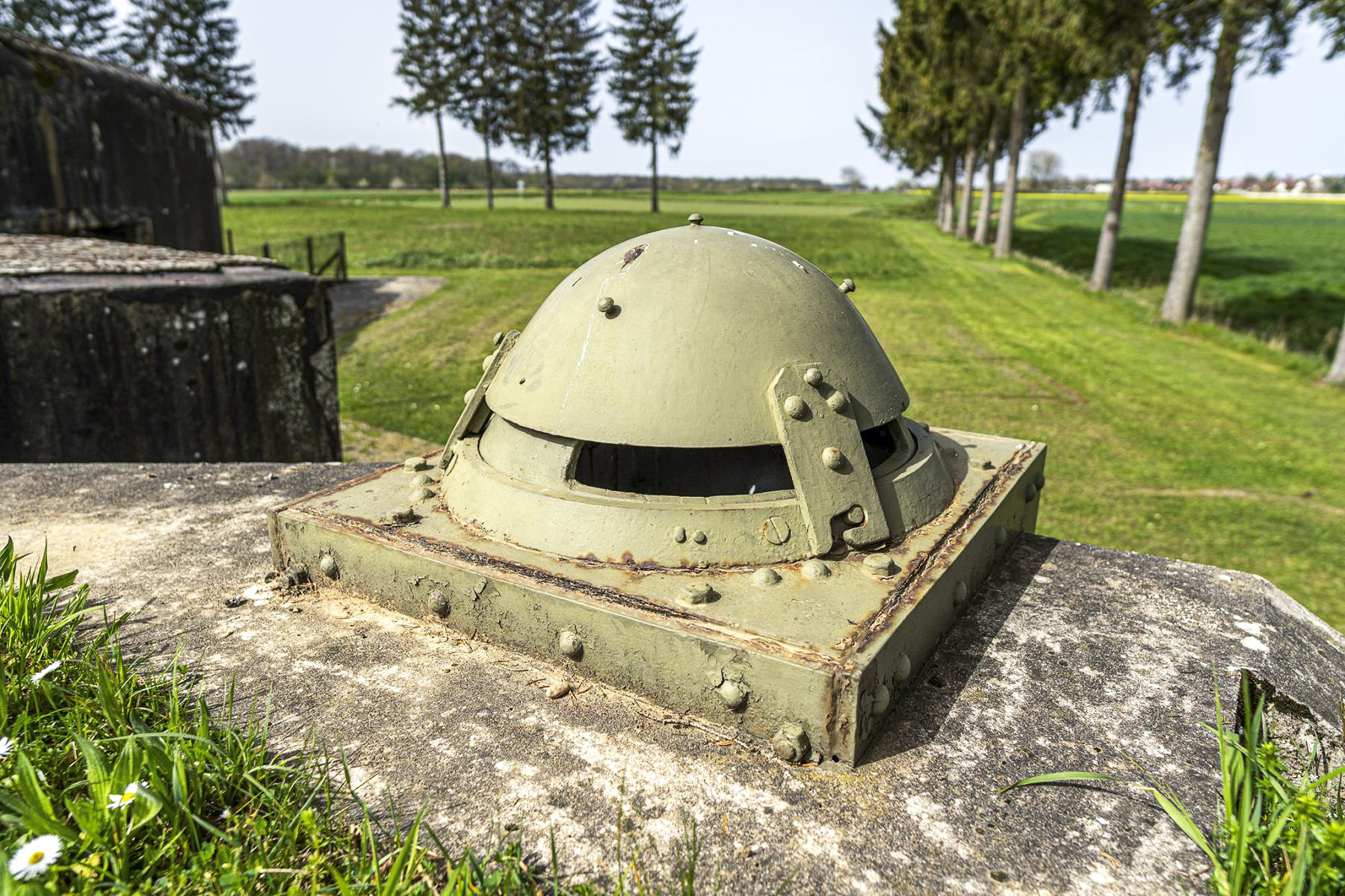 Ligne Maginot - ESCH - (Casemate d'infanterie - Double) - Matériel exposé
Guérite observatoire OD 92-95 - David Palmer